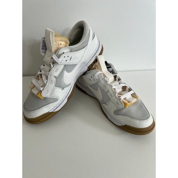 Nike Air Dunk Jumbo Photon Dust Low Remastered White Gum Shoe Size 12 DV0821-001 - Picture 1 of 14